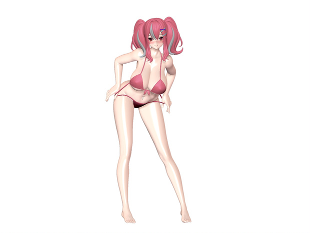 ZBrush_アニメ肌マテリアル