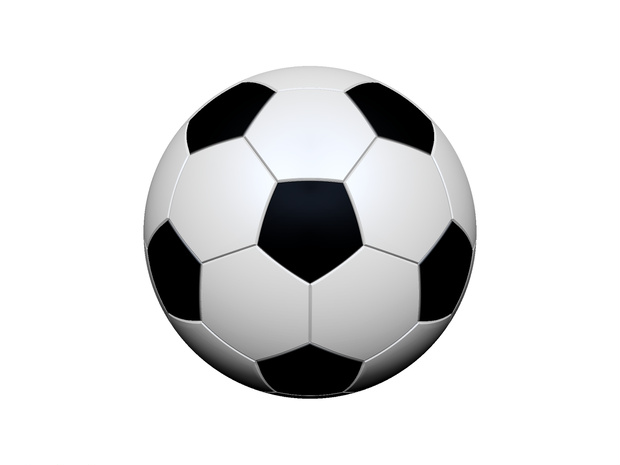 サッカーボール　3Dデータ