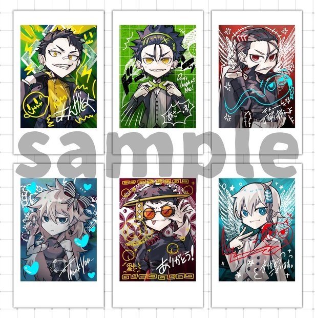 ALL IN!チェキくじ追加分 - くるくるうろぼろす - BOOTH