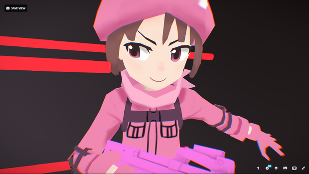 llenn and p-chan