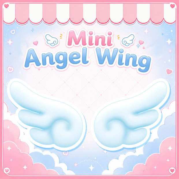 Casual Mini Angel Wing