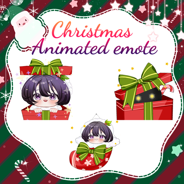 Christmas animated emotes
