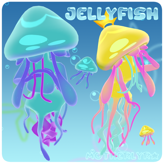 Jellyfish (VRChat) With Pet Follower!