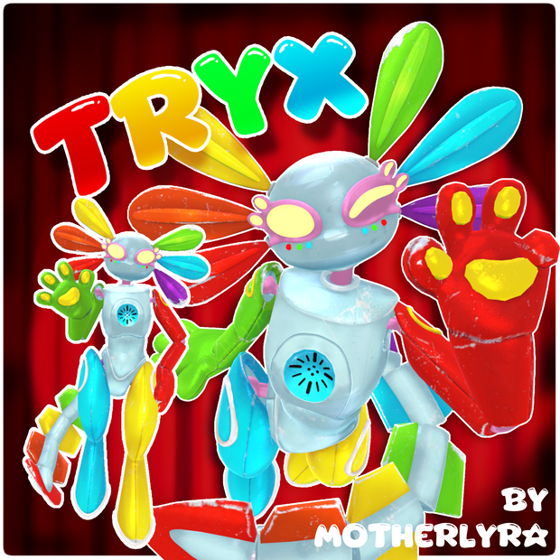 Tryx the iAxoltol VRChat Avatar