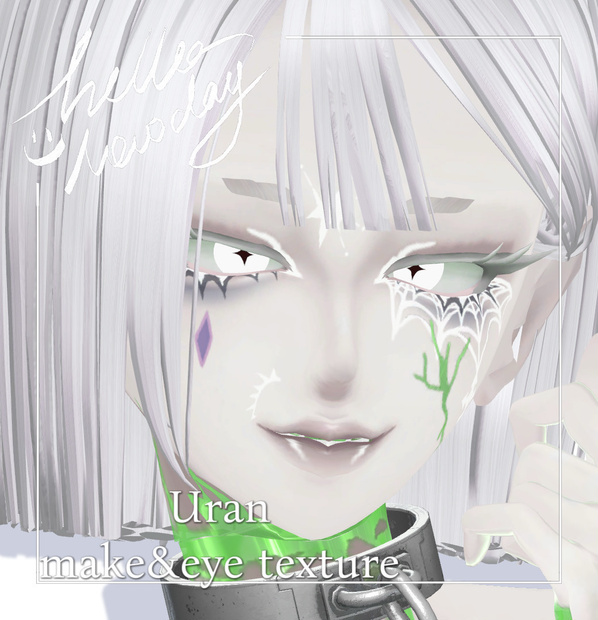 【憂蘭/uran】make&eye texture