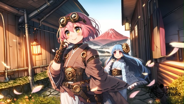 Face of the Quiet Engine Wallpaper HD & 4K Edition - Duox studio - BOOTH