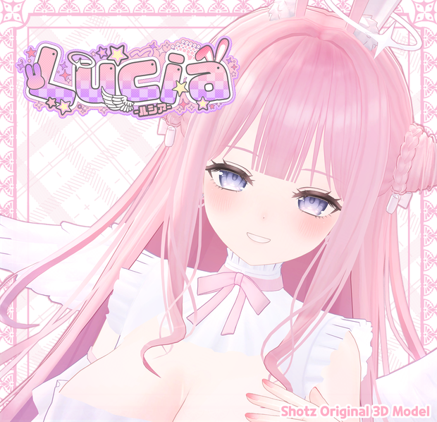 オリジナル3Dモデル「ルシア(Lucia)」ver1.00