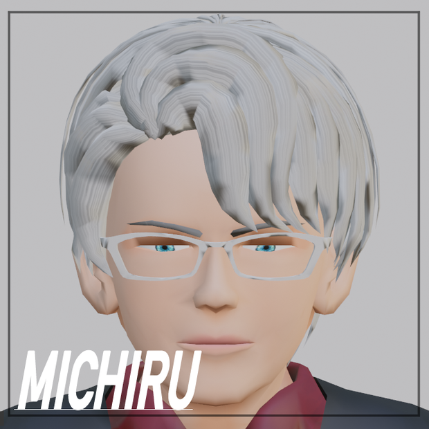 MICHIRU【男性アバター】（PC対応・Quest非対応）
