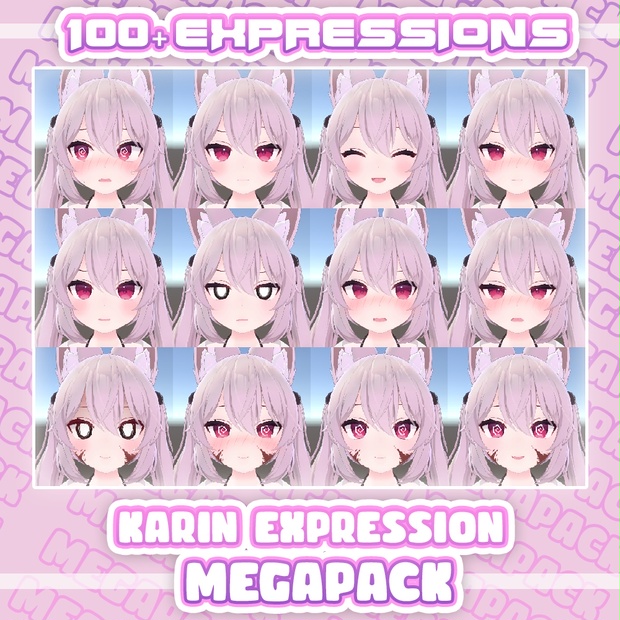 Karin Expression Megapack (100+ Animations) v1.5 | カリン表現