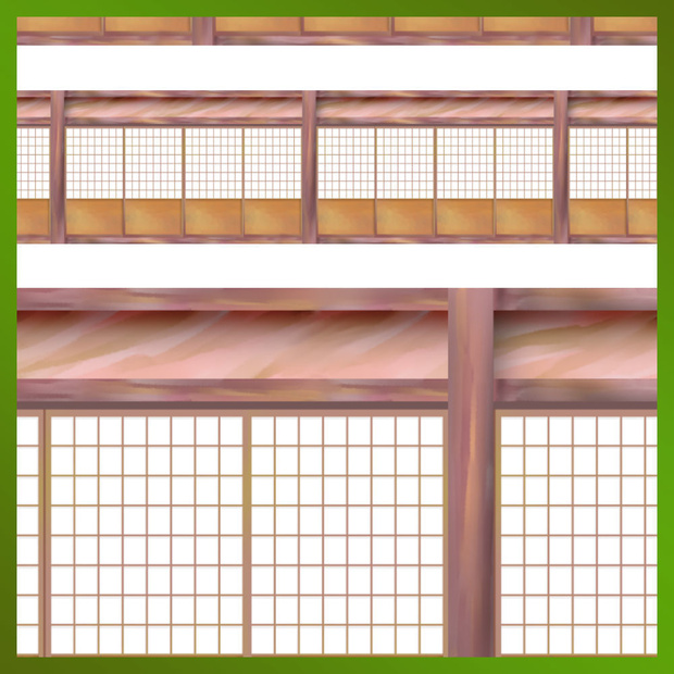 二ノ瀬式壁障子描きブラシ Wall shoji painting brush  [ClipstudioPAINT Ver.1 OK]