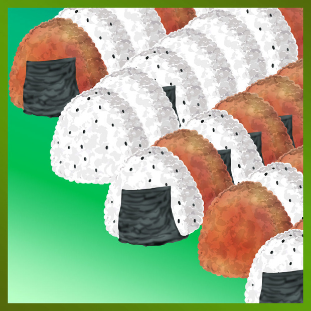 おにぎりブラシ nino (Rice ball brush nino) [ClipstudioPAINT Ver.1 OK]