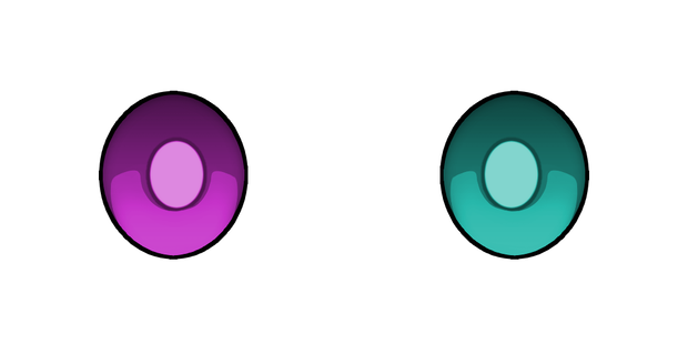 purple & turquoise eye texture 