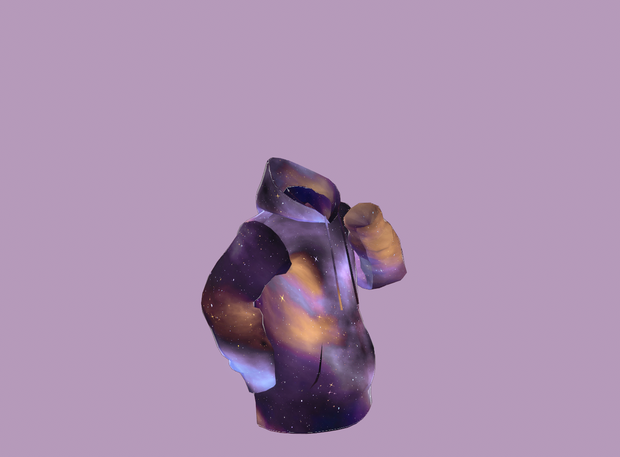Galaxy hoodie & tee