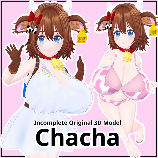[Incomplete] Original 3D Model "Chacha"