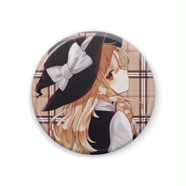 東方Project 霧雨魔理沙 缶バッジ - たわしパンダ - BOOTH