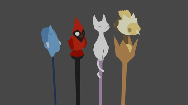 Owl house staff 4 pack