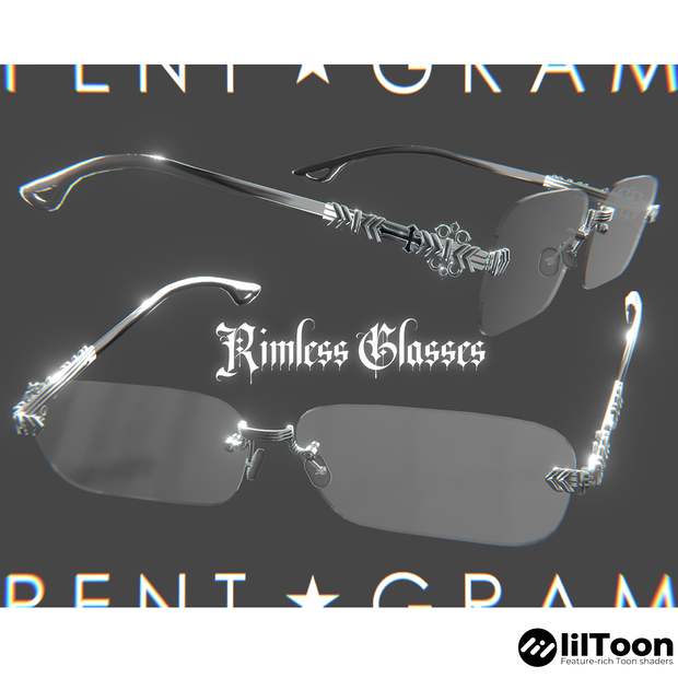 Rimless Glasses【リムレス眼鏡】Updated!