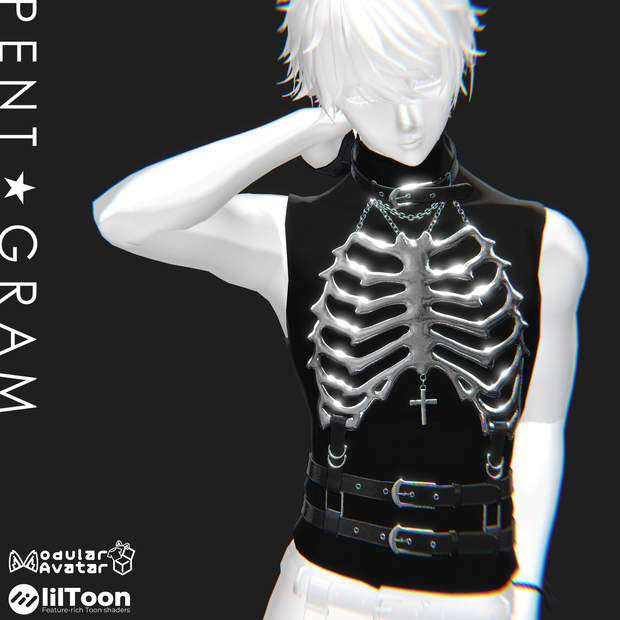  水瀬対応【Skeleton Harness】