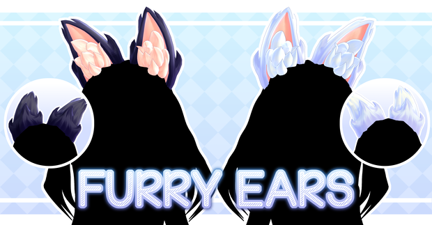 [MMD] Furry Ears (V1+V2)