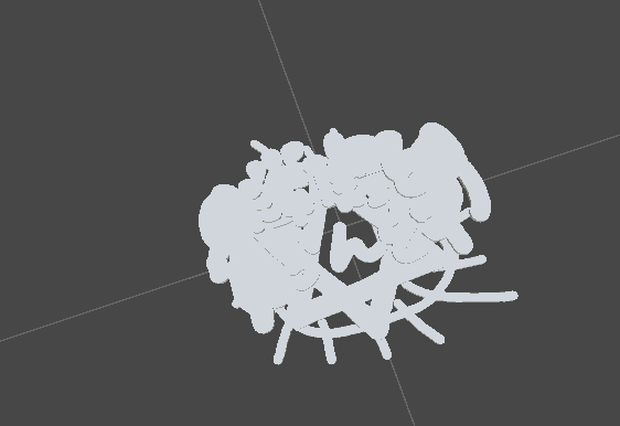 にゃぽっとらんどLogo ver2 FBX＆blend File