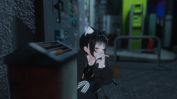 Smoking AFK(Maya,舞夜)