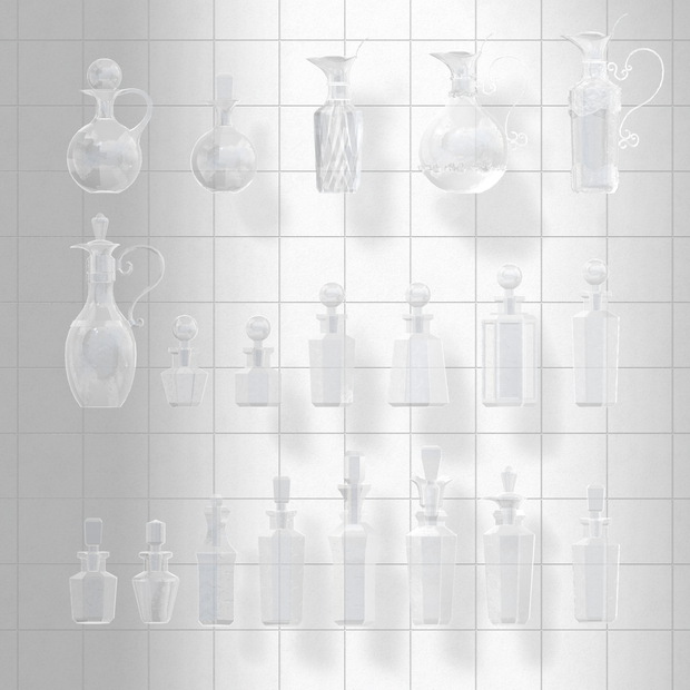 Antique Glass ×20