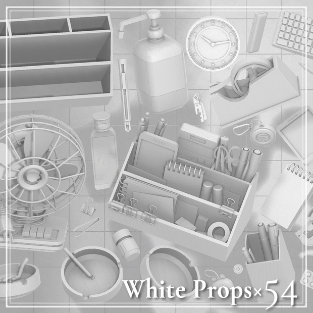 White Props×54
