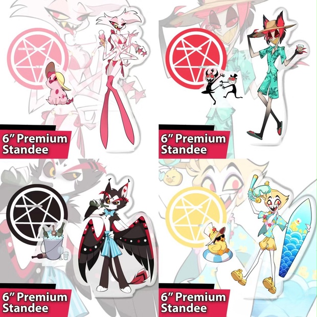 Hazbin ダブダブ Hotel ハズビンホテル アクリルスタンド