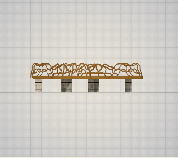 3dモデル　橋