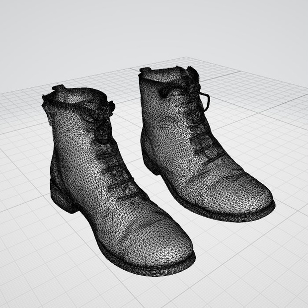 3dモデル　靴