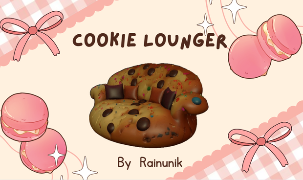 Cookie Couch – AI-Generated 3D Model by Rainunik