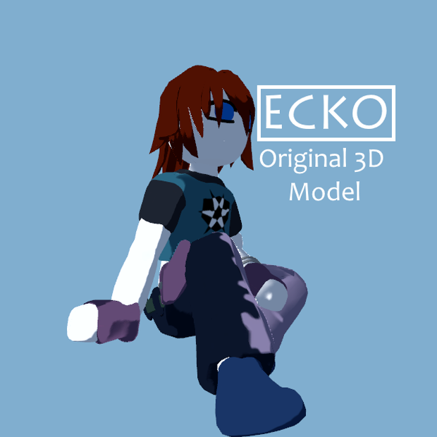 Ecko | 3D Model for VRChat 
