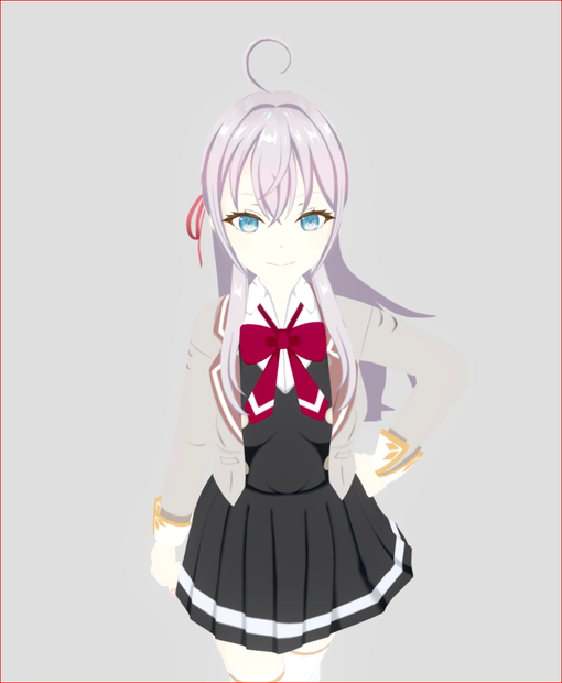 Alya (Alisa Mikhailovna Kujou) VRChat Avatar アリヤ (アリサ・ミハイロヴナ・クジョウ) VRChat アバター