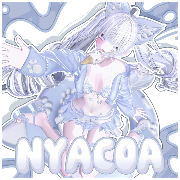 🐾座りギミック付き🐾😽nyacoa😽
