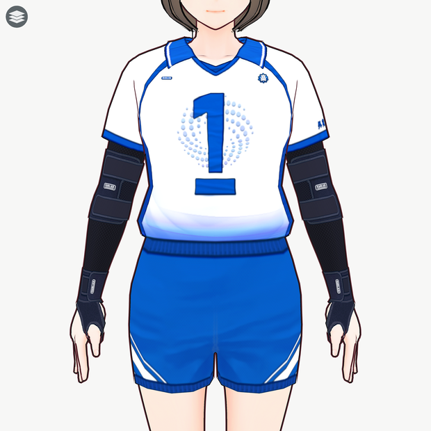[VRoid]バレーボールユニフォームセット
