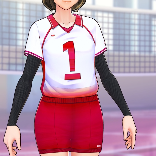 Vroid バレーボールユニフォーム2色セット Saintc Acrium Booth