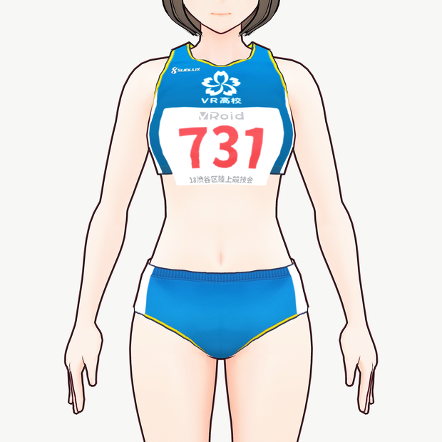 [VRoid]陸上ユニフォーム