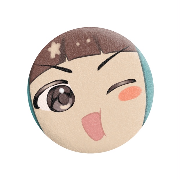 ふわふわ缶バッジ 笹山兵太夫 - 紅霞工房 - BOOTH