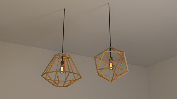 3DCG 【Pendant light】おしゃれなペンダントライト