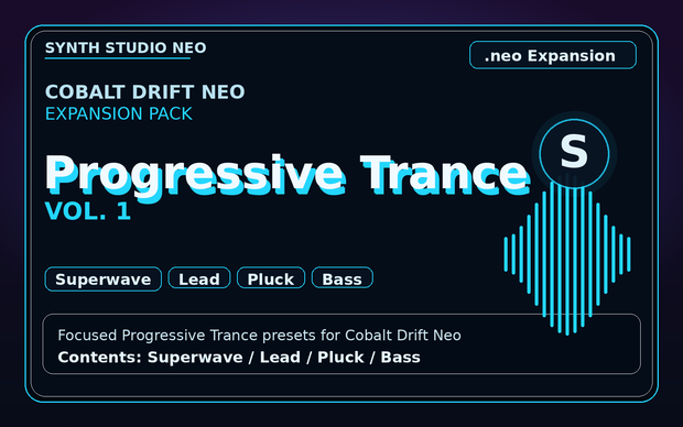 Progressive Trance Vol.1  for Cobalt Driftバンドル