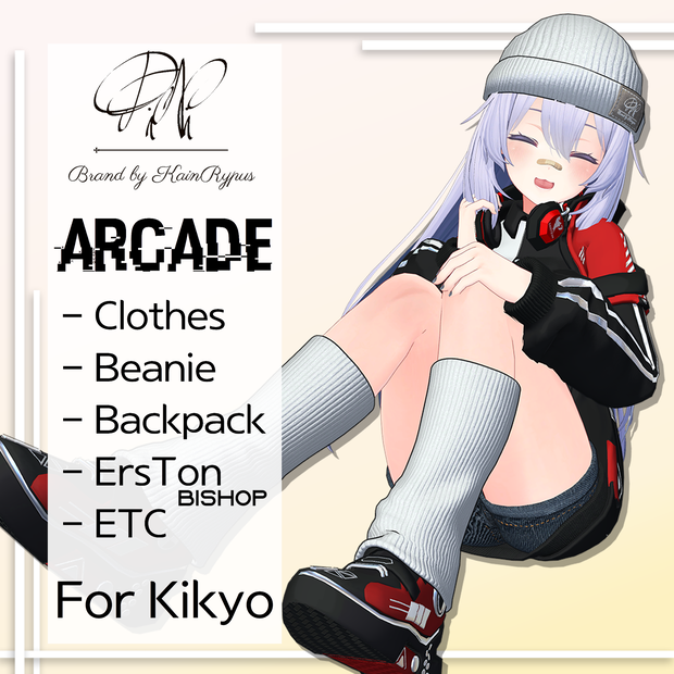 [3Dモデル]アーケード(Kikyo●桔梗専用)