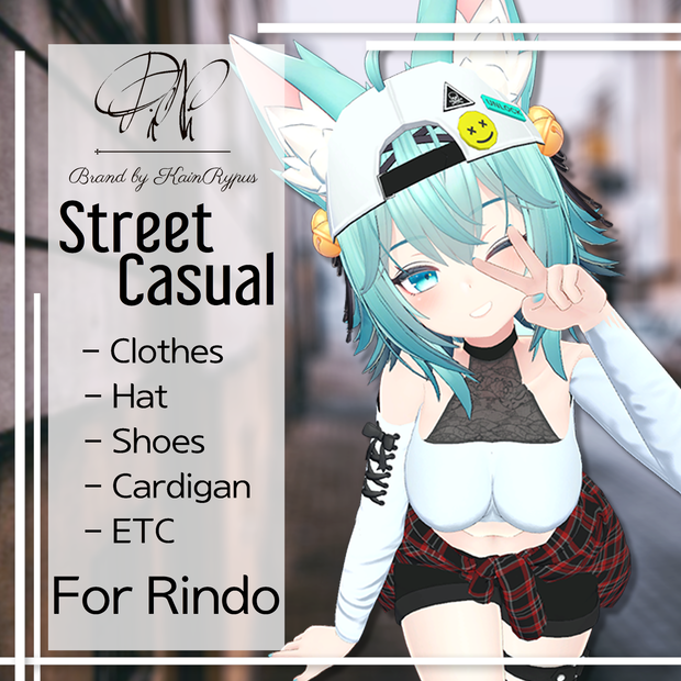 [3Dモデル]StreetCasual(Rindo●竜胆専用)