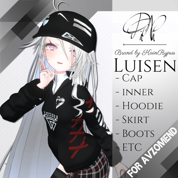 [3Dモデル]Luisen(Avzomend●ゾメちゃん専用)