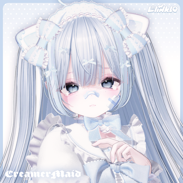 【Headdress + Choker】CreamerMaid./⋈