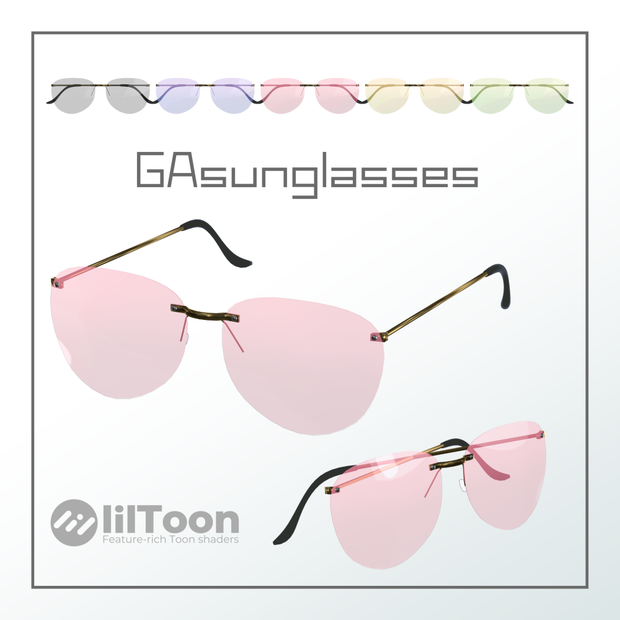 【VRCアクセ】GAsunglasses