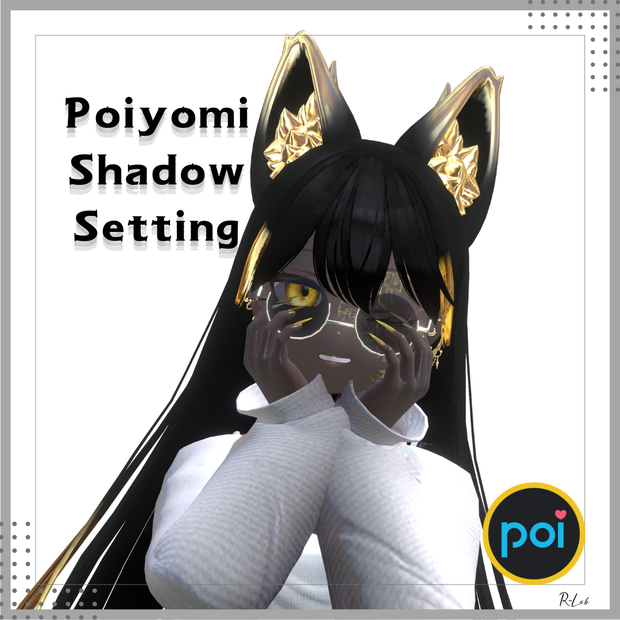 【Free】 [VRC] Poiyomi shader material setting preset オリジナル設定