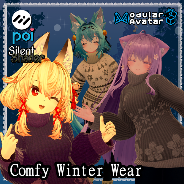 Comfy Winter Sweater / 快適なセーター