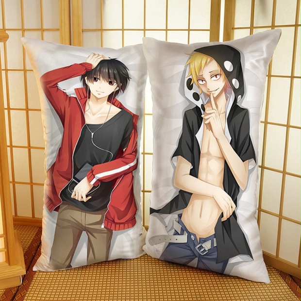 カゲロウプロジェクト 如月伸太郎 鹿野修哉 抱き枕カバー 1 2サイズ 麦芽堂 Sbz D M N 22jigen 納期40日 頂戴しております Booth