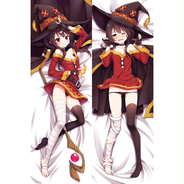 この素晴らしい世界に祝福を めぐみん 抱き枕カバー 萌工房 Mz09895 1 D M N 22jigen 納期4週間ほど頂戴します Booth