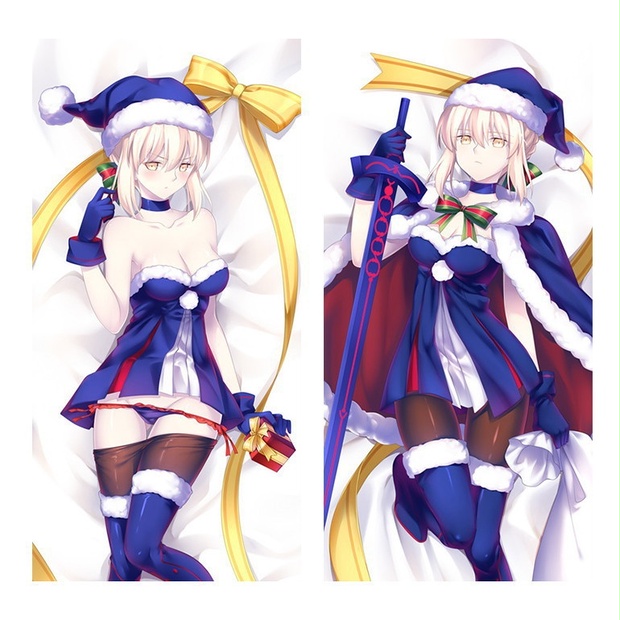 Fate アルトリア・ペンドラゴン 抱き枕カバー 1/2サイズ 萌工房 smz09946-1